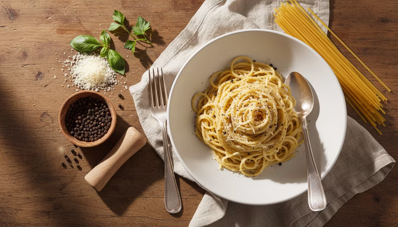 Cacio e Pepe in 15 Minutes: The Three-Ingredient Roman Pasta That Actually Works