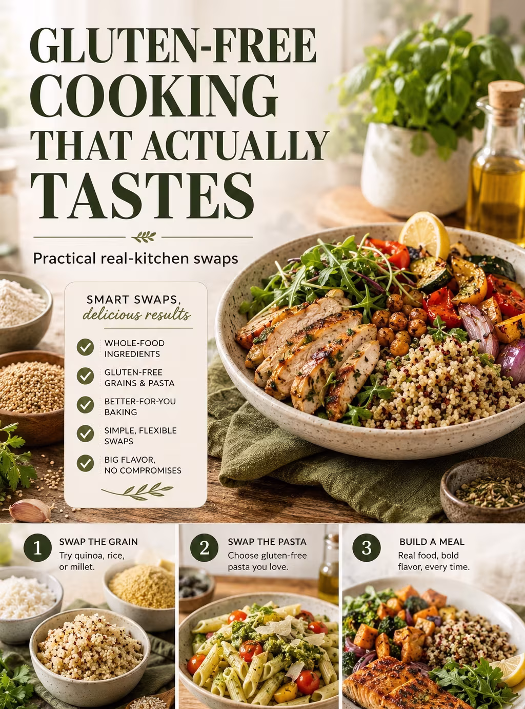 Gluten-Free Cooking That Actually Tastes Good: A Practical 2026 Guide