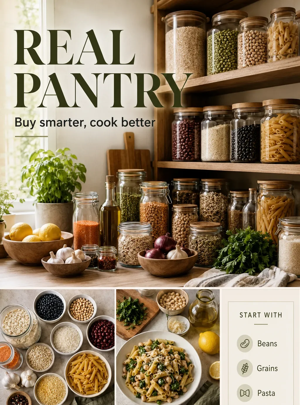 How to Build a Real Pantry: A 2026 Field Guide for Cooking Without Dai ...